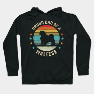 Proud Dad Of A Maltese Dog Hoodie